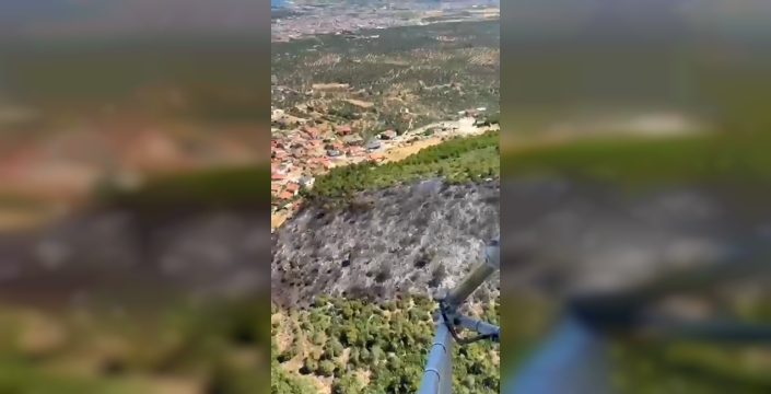 Balıkesir'deki orman yangını kontrol altına alındı