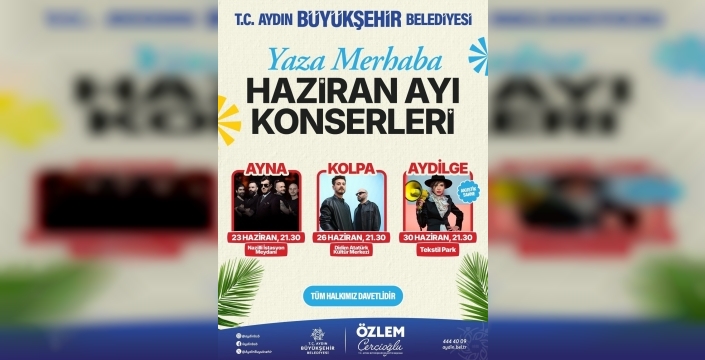 Başkan Çerçioğlu'ndan yaz konserlerine davet