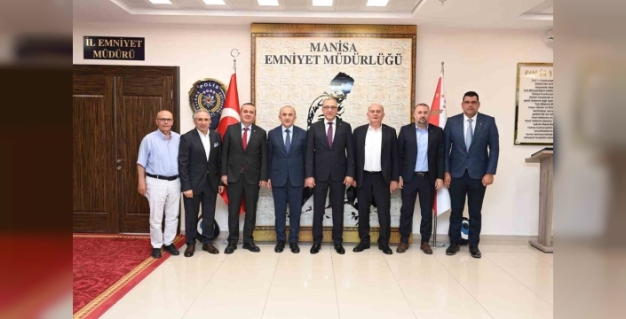 Başkan Yılmaz'dan emniyet müdürüne destek ziyareti