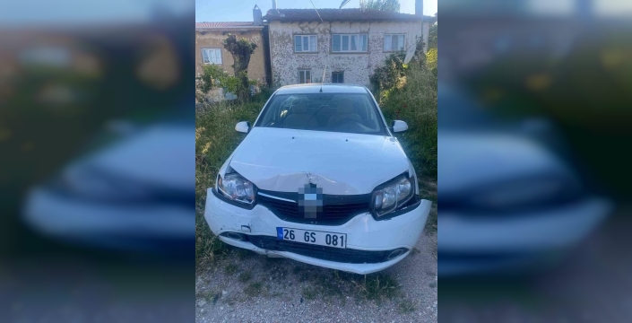 Bilecik'te panik anı: Fren yerine gaza basıp hastanelik oldu