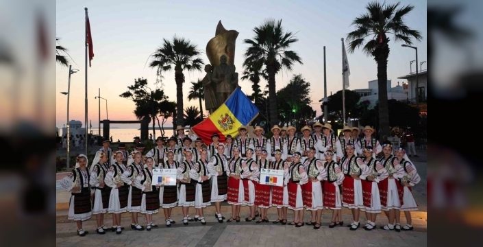 Bodrum'da uluslararası dans festivali coşkuyla kutlandı