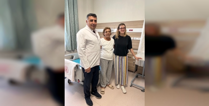 Bodrum devlet hastanesinde bir ilk: vNOTES histerektomi ile hastaya şifa