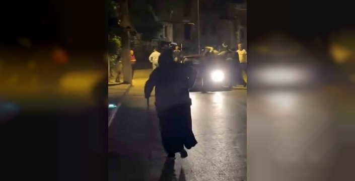 Bursa'da kavga anları cep telefonu kameralarına yansıdı