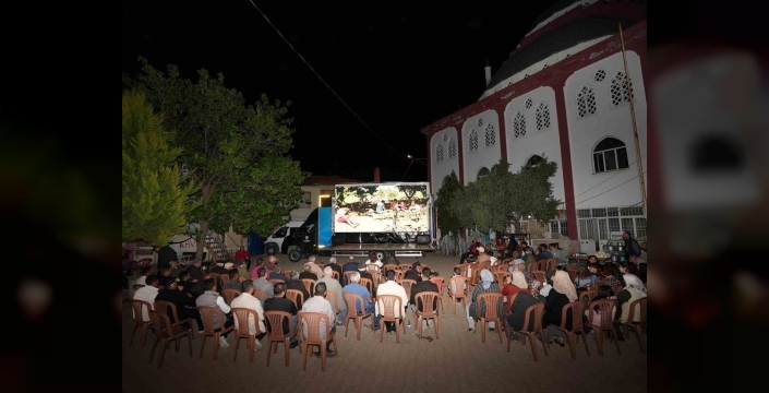 Denizli köylerinde nostalji rüzgarı: Sinema günleri yeniden başladı