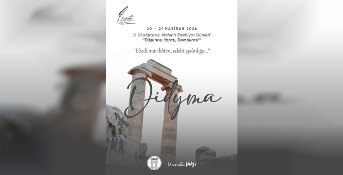 Didim, uluslararası edebiyat etkinliğine ev sahipliği yapacak