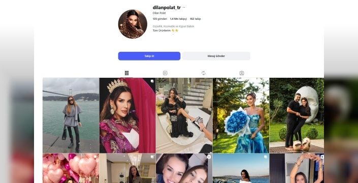 Dilan Polat, Instagram yasağına karşı B planını devreye soktu