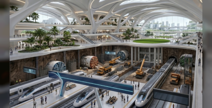 Dubai'de dev yeraltı treni projesiyle havacılıkta yeni bir dönem başlıyor