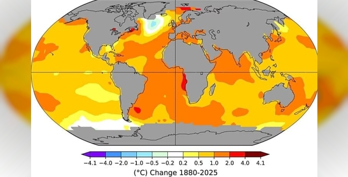 Dünya yanarken buz kesen gizem: Kuzey Atlantik'teki 'Cold Blob' alarm veriyor!