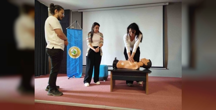 Eflani'de orman işletme personeline ilk yardım eğitimi verildi