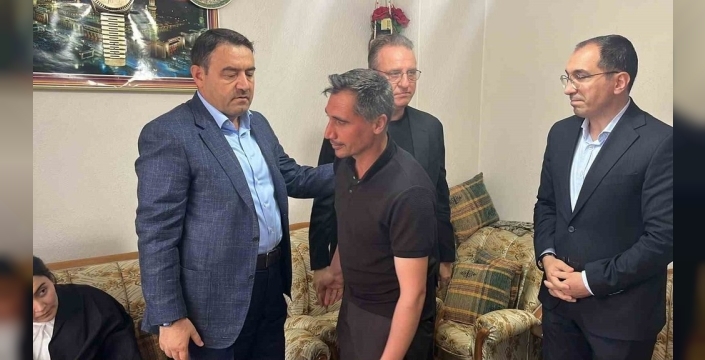 Genç yaşta hayatını kaybeden Muhammet'in ailesine acı günde devlet eli uzandı