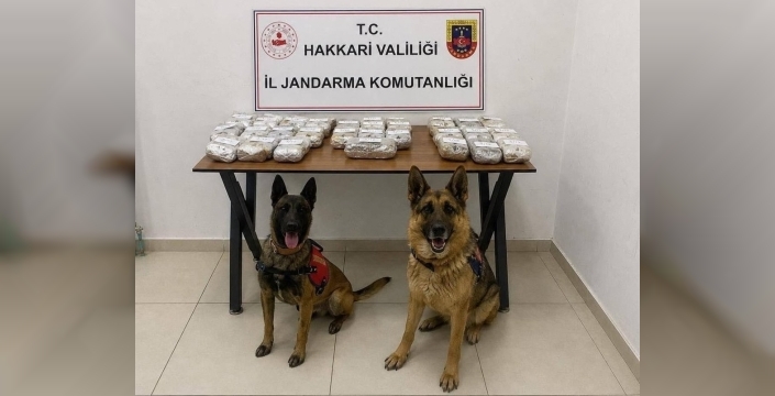 Hakkari'de nefes kesen operasyon: 21 kilodan fazla uyuşturucu ele geçirildi!