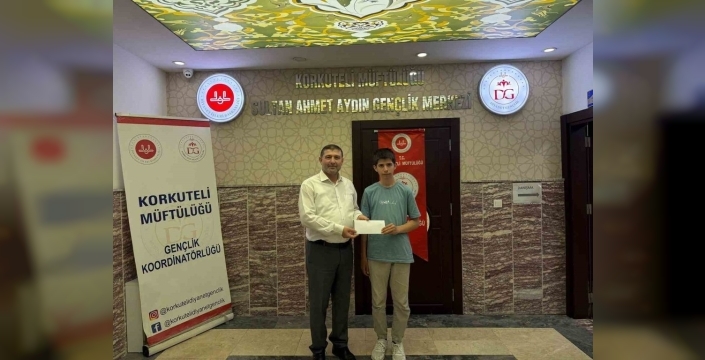 Korkuteli'den umre ödüllü bilgi yarışmasında büyük başarı