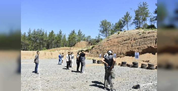 Köyceğiz'de güvenlik öğrencileri atışlarda mükemmel isabet sağladı