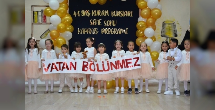 Köyceğiz'in minik Kur'an talebeleri, göz dolduran bir kapanışla alkış topladı