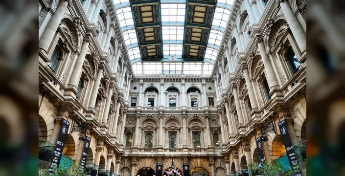 Londra'nın tarihi alışveriş merkezi Royal Exchange yeniden satışa sunuldu