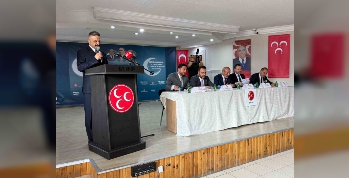 MHP Kızılcahamam'da 14'üncü Olağan Genel Kurul toplantısını gerçekleştirdi