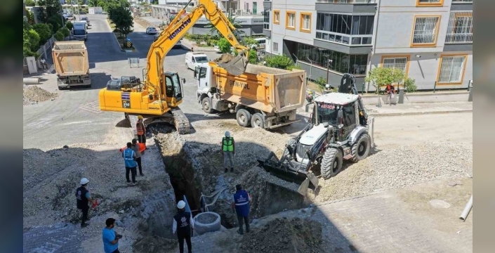 Söke'de 75 milyonluk altyapı yatırımı başladı