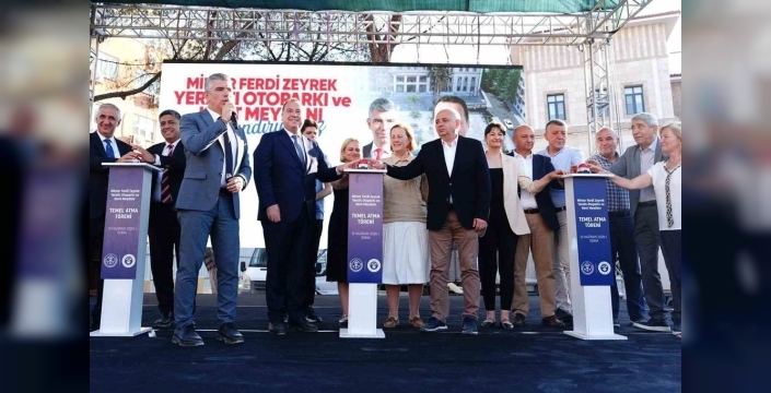 Soma'ya nefes aldıracak dev proje: Ferdi Zeyrek Kent Meydanı ve otoparkı yükseliyor