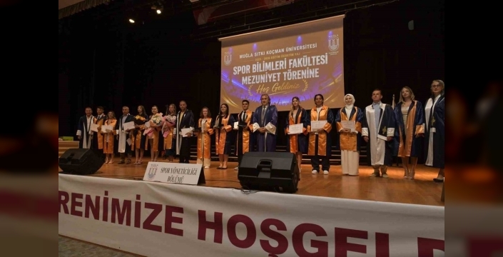 Spor Bilimleri mezunları, MSKÜ'den yeni ufuklara yelken açtı