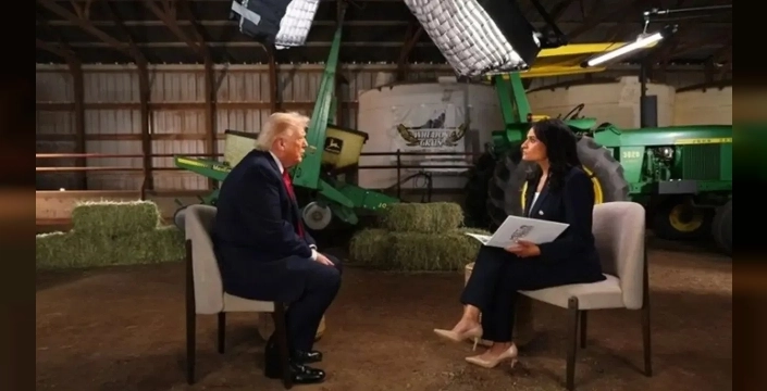 Trump'tan gazeteciye öfke patlaması: 'Sahtekarsınız!' deyip yayını terk etti
