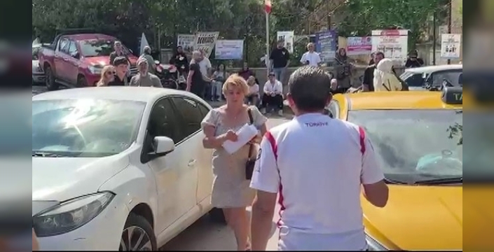 YKS salonlarına son dakika koşusu: Veliler de heyecandan paylaştı