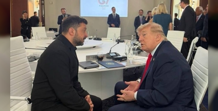 Zelenski ve Macron, Trump'la ilgili sohbette açık mikrofona yakalandı