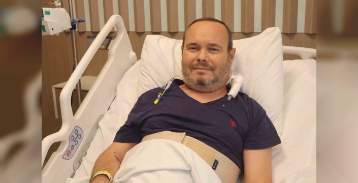 12 yıl sonra sağlığına kavuşan Can Çetin: 'Su içmeyi çok özledim