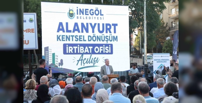 Alanyurt'ta kentsel dönüşüm ofisi açıldı, projeler yolda!