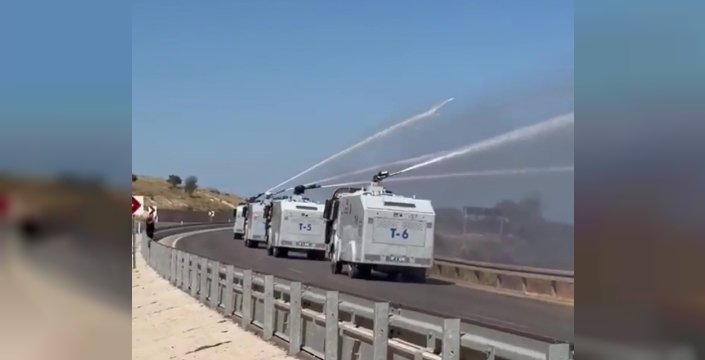 Antalya'daki orman yangınına TOMA'larla etkili müdahale