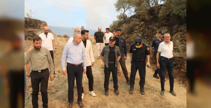 Aydın'da orman yangınına 805 personel müdahale ediyor