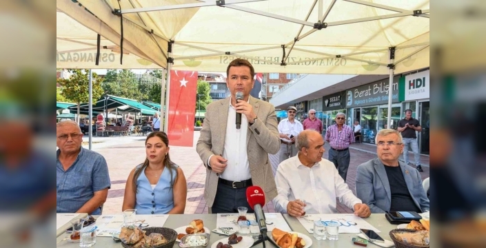 Başkan Aydın, 136 mahalle için eşit hizmet sözünü verdi