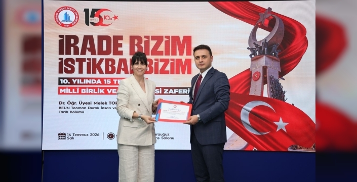 BEUN'da 15 Temmuz'un 10. yılı anısına konferans düzenlendi