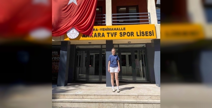 Bilecik'ten Ankara'ya uzanan başarı: Ayşe Beren Balcı, TVF Spor Lisesi'ni kazandı!