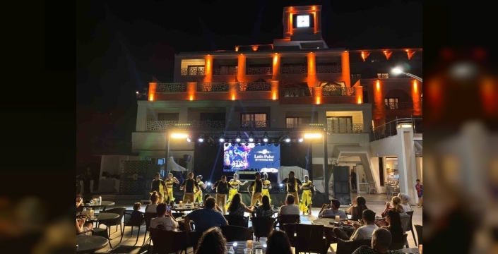 Bodrum'da tatil, konser ve dans şovlarıyla renklendi