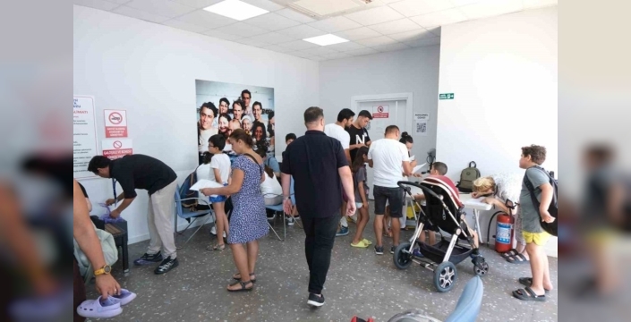 Bodrum'da ücretsiz yüzme kurslarının ilk etabı başladı
