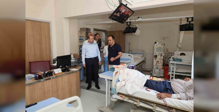 Bozdoğan Devlet Hastanesi'nde sağlık hizmetleri mercek altında