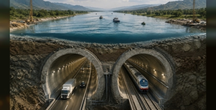 Brahmaputra Nehri'nin Altı Deliniyor: 6 Saatlik Yol 20 Dakikaya İniyor