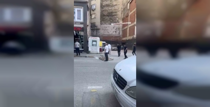 Bursa'da otopark görevlisi ile vatandaş arasında bıçaklı kavga