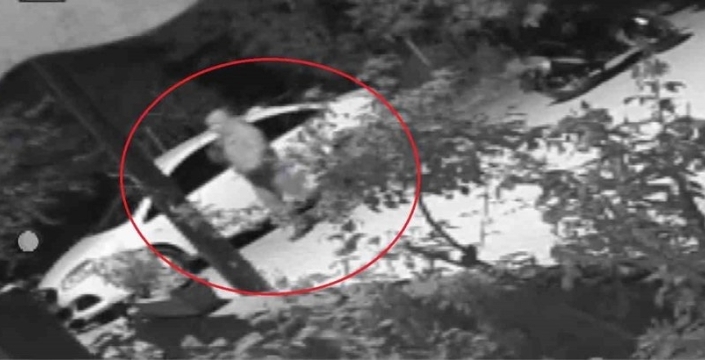 Bursa'da şok gelişme: Maskeli şüpheli, park halindeki aracı böyle ateşe verdi!