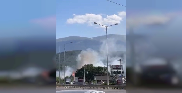 Bursa Kestel'de orman yangını: Ekipler havadan ve karadan mücadele ediyor