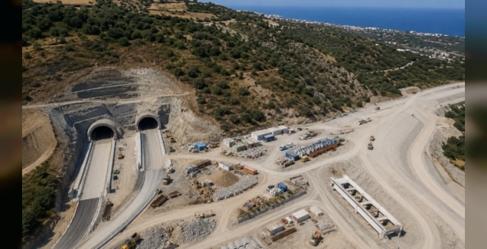 Dağın bağrından geçen dev tünel: Yolculuk süresini 20 dakikaya indirecek
