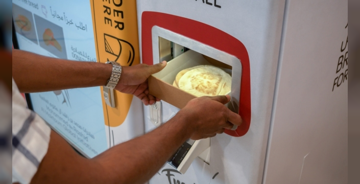 Dubai'de devrim niteliğinde ekmek otomatları hizmete girdi