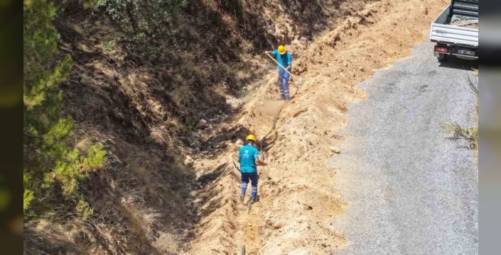 Dümen Mahallesi'nin içme suyu altyapısı güçleniyor