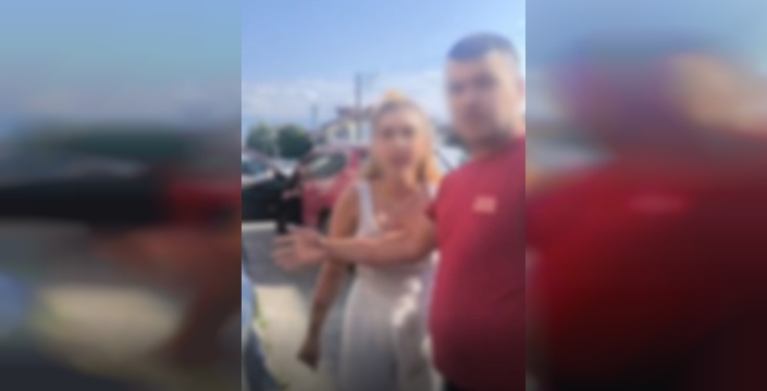 Düzce'de trafikte kadınların çocuklu aileye saldırısı şok etti