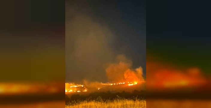 Elazığ'da dağlık alanda yangın paniği: Kontrol altına alındı