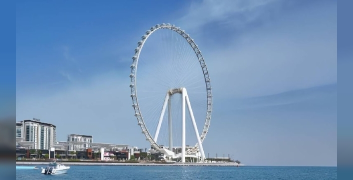 Eyfel Kulesi'ni taçlandıran dev dönme dolap: Dubai'den küresel rekor