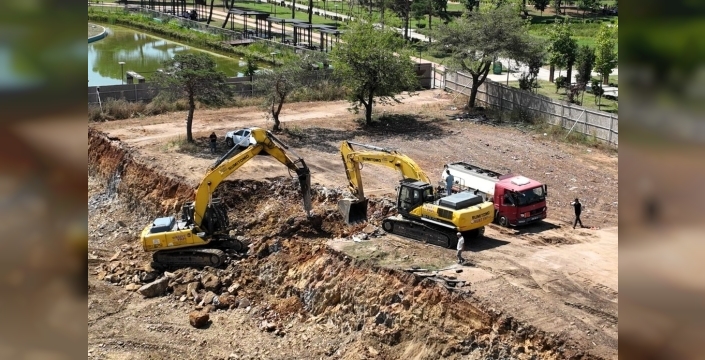 Gebze'de 10 bin kişilik dev cami yükseliyor, otoparkı da unutulmadı
