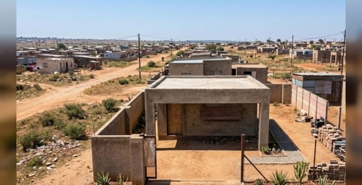 Güney Afrika'da çimento ve su kullanmadan devrim niteliğinde ev inşa edildi