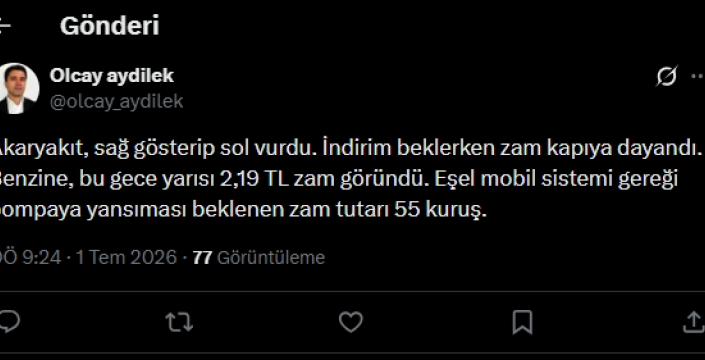 İndirim beklerken akaryakıtta zam sürprizi: Benzin fiyatları artıyor