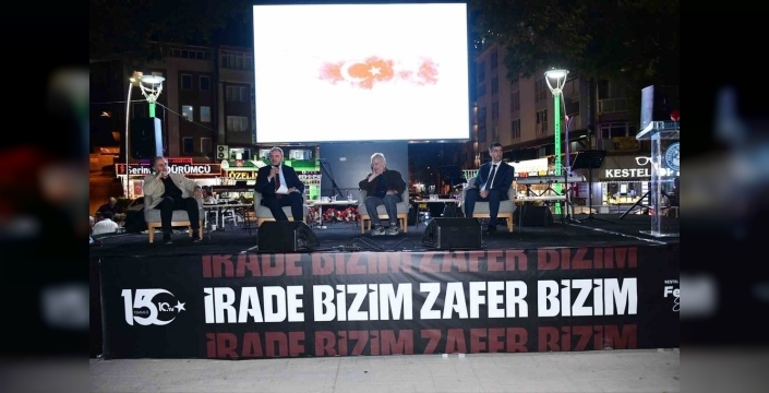 Kestel'de 15 Temmuz ruhu yeniden canlandı: Milletçe tek yürek